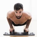 Miniatyrbillede 3 af 11: Push-Up Push-Up Bræt med modstandsbånd og øvelsesvejledning Pulsher InnovaGoods