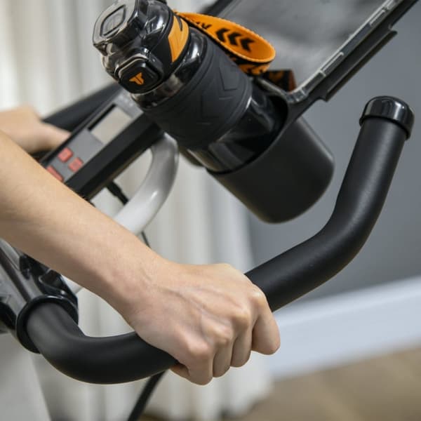 Rootz-kuntopyörä - Sisäpyöräilypyörä - Home Trainer - 8kg vauhtipyörä - Säädettävä vastus - Teräsrunko - 103cm x 53cm x 100-114cm