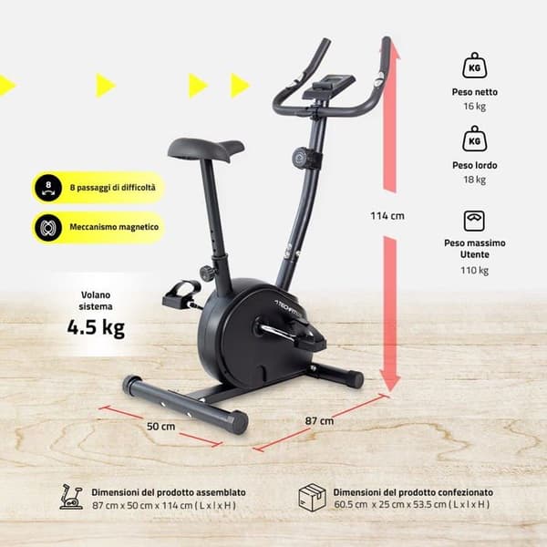 Techfit motionscykel