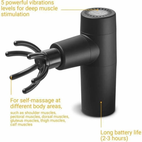 Massagepistol för avkoppling och muskelåterhämtning Medisana