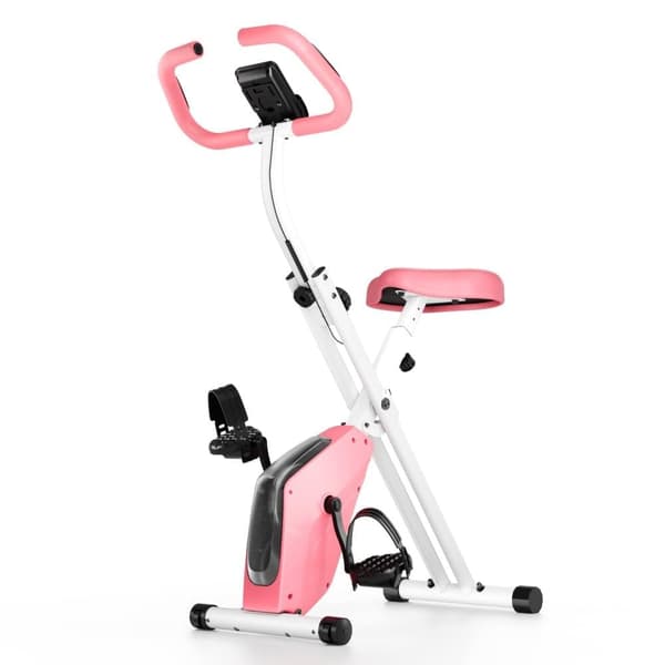 Hopfällbar Motionscykel med Magnetiskt Motstånd och LCD-display
