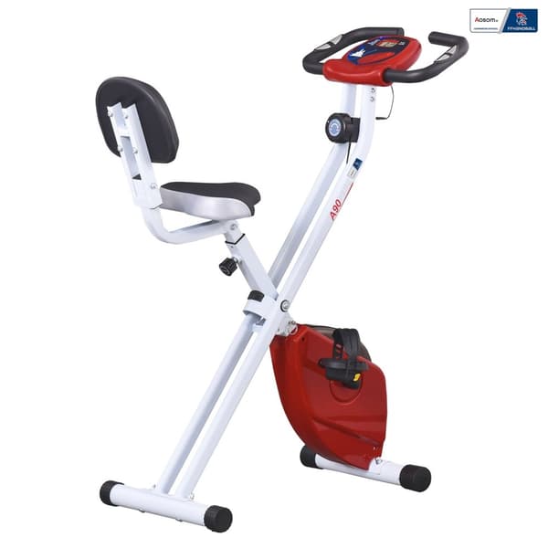 Rootz sammenfoldelig træningscykel ffhandball - Magnetisk cykel - Stationær cyklus - Cardio Fitness - 43L x 97W x 109H cm