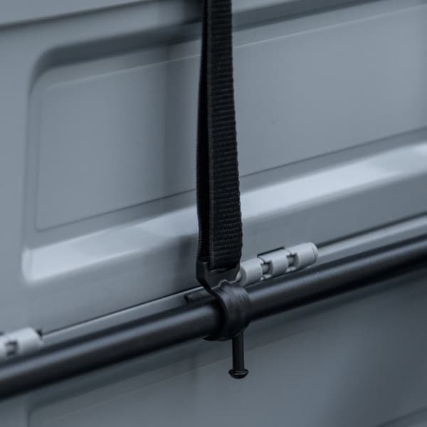 Rootz Bicycle Trailer - Bike Cart - Cargo Trailer - Fjernelig 65L Box - Sikkerhedsreflektorer - 145 cm x 61 cm x 76/81 cm - Max Load 40 kg
