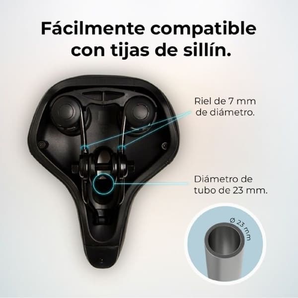 Cecotec Selle DrumFit SitBike Gel