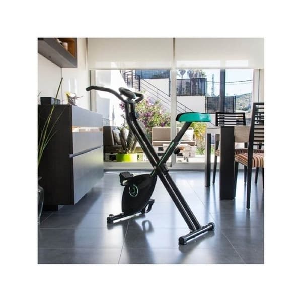 X-Bike magnetisk hopfällbar motionscykel - Cecotec - Pulsmätare och LCD-skärm - Variabelt motstånd