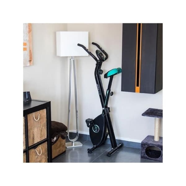 X-Bike magnetisk hopfällbar motionscykel - Cecotec - Pulsmätare och LCD-skärm - Variabelt motstånd