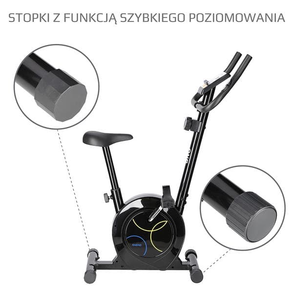 RM8740 BLACK ONE FITNESS MAGNETISK CYKEL