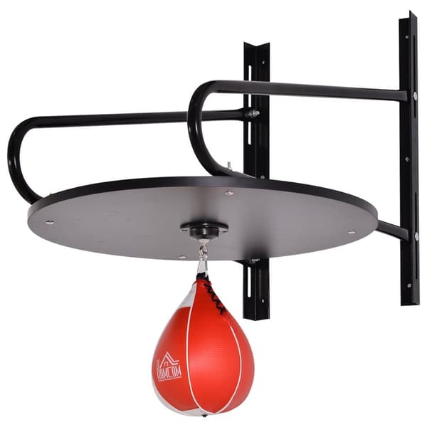 Rootz -lävistyspallo Speedball - Nyrkkeily - Kickboxing - Kestävyys Booster - 60 cm x 73cm x 80 cm - Korkeus säädettävä - Teräs- ja synteettinen pinno