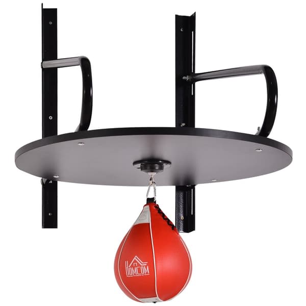 Rootz -lävistyspallo Speedball - Nyrkkeily - Kickboxing - Kestävyys Booster - 60 cm x 73cm x 80 cm - Korkeus säädettävä - Teräs- ja synteettinen pinno