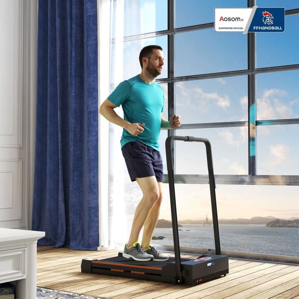 Rootz Electric Treadmill - Foldbar træningsmaskine - Fitnessudstyr - Stødabsorberende - LCD -skærm - 105 cm x 56 cm x 108,5 cm