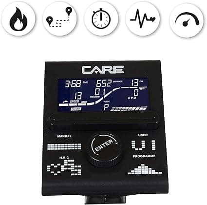 Care Fitness CV-535 Challenger pystyssä oleva magneettinen kuntopyörä