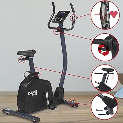Care Fitness CV-535 Challenger pystyssä oleva magneettinen kuntopyörä