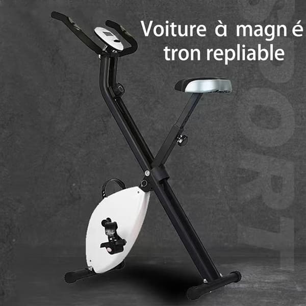 TD® multifunktionell motionscykel Lättvikts hopfällbar motionscykel hemma motionscykel