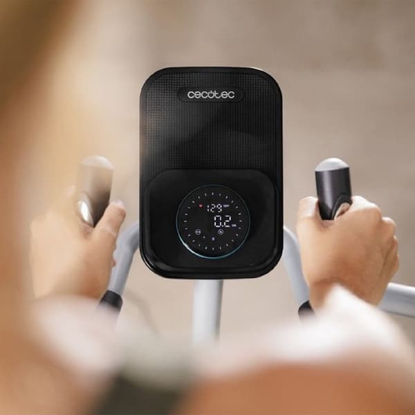 Elliptisk cykel - Drumfit - Elliptical 8000 Motor Pro - Magnetmotstånd - Hopfällbar - LCD-skärm