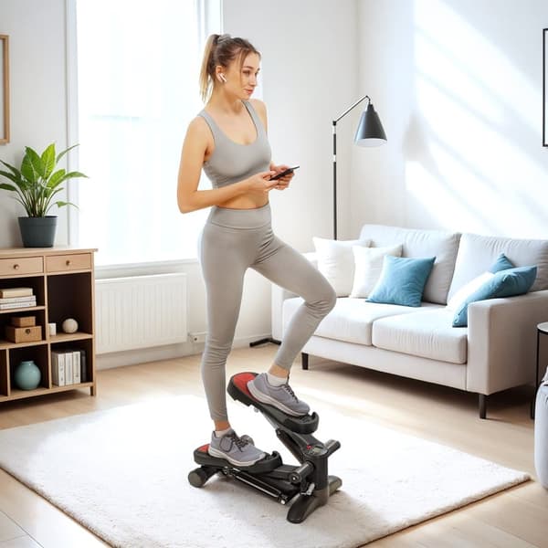 Mini Stepper, 44,5x29x20 cm, Sort