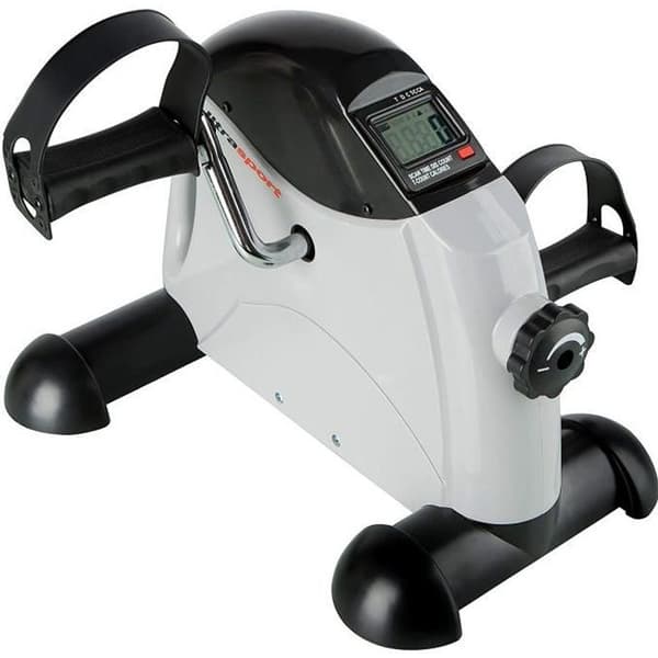 Minicykel - Ultrasport - Arm- och benträning - Stor LCD-skärm - Justerbart motstånd - 100 kg max