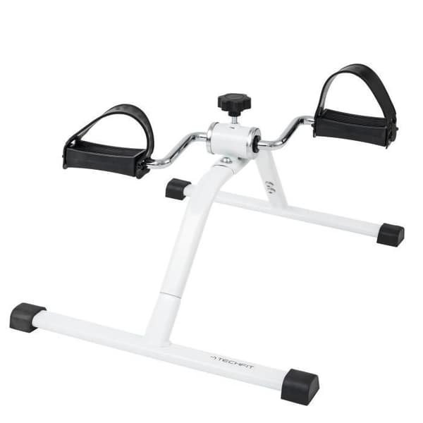 TechFit PED1 Pedaltränare, Mini hemma-cykel för hem och kontor, Lätt träningsmaskin
