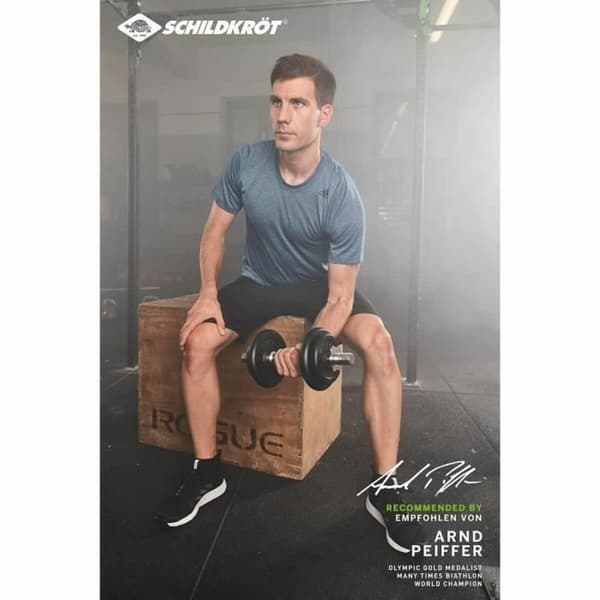 Kettlebell och hantelsats Schildkröt