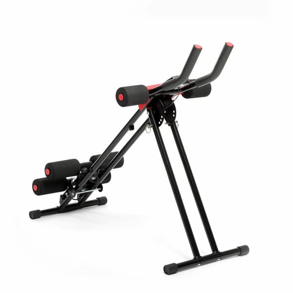 BRUGT Folding Abdominal Machine med træningsguide InnovaGoods (Refurbished C)