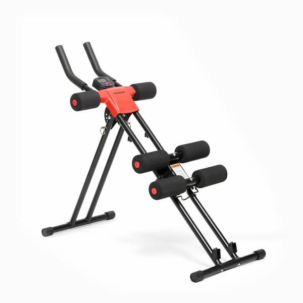 BRUGT Folding Abdominal Machine med træningsguide InnovaGoods (Refurbished C)