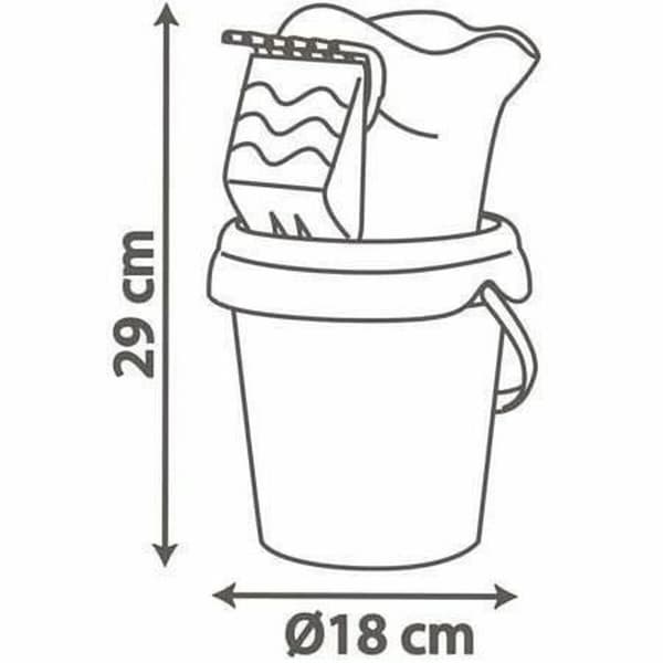 Vandkande Smoby Mickey Bucket MM Plastik