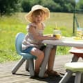 Miniatyrbilde 5 av 11: Stol Smoby Life Kid Blå Plast