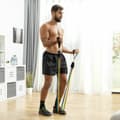 Miniatyrbild 4 av 11: Pack Upphävningsbräda och Set med motståndsband, tillbehör och träningsguide InnovaGoods