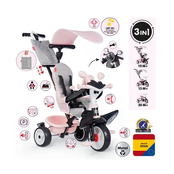 Trehjulet Cykel Smoby