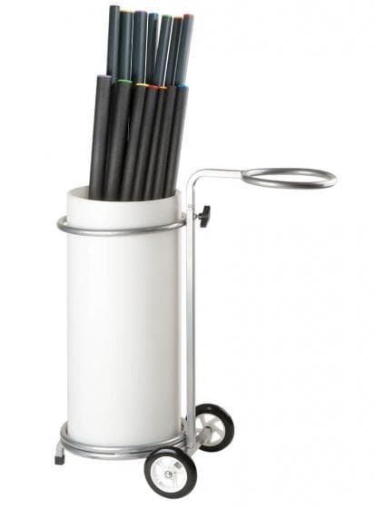 Barer Vagn vit metall/plast 86 x 30 cm