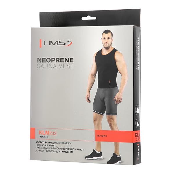 KLM232 HERRE SLIMMING T-SHIRT STØRRELSE XL HMS
