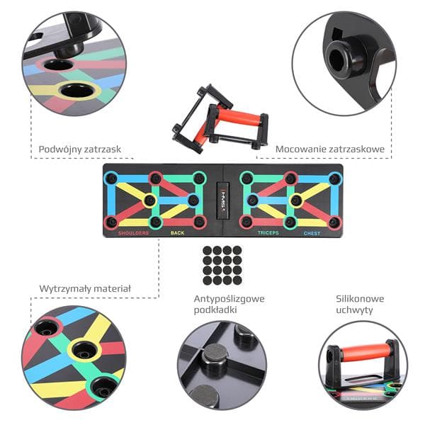 PU12 MULTIFUNKTIONEL HMS PUSH-UP BOARD