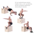 Miniatyrbillede 3 af 10: DSC01 FORSTERKET PLYOMETRISK BOX 750x600x500MM HMS