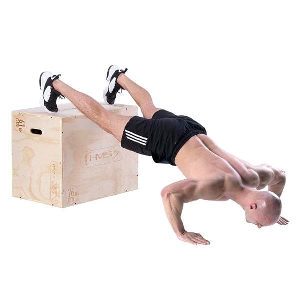 DSC01 FORSTERKET PLYOMETRISK BOX 750x600x500MM HMS