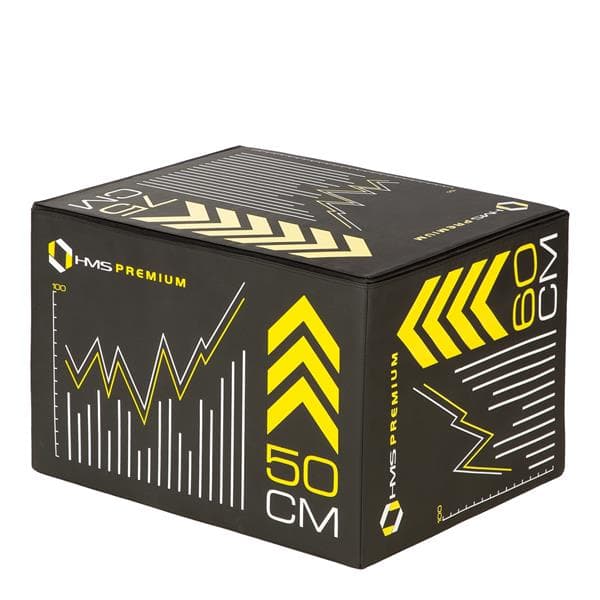 PYB01 BLØD PLYOMETRISK BOX 750x600x500MM HMS PREMIUM