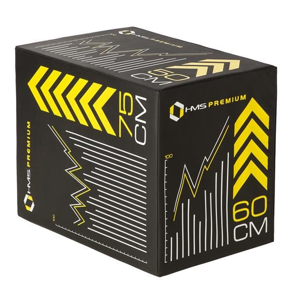 PYB01 BLØD PLYOMETRISK BOX 750x600x500MM HMS PREMIUM