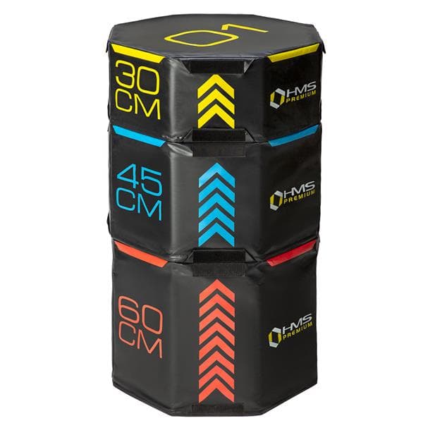 PYOBS01 OCTAGON MJUK PLYOMETRISKA LÅDA HMS PREMIUM SET