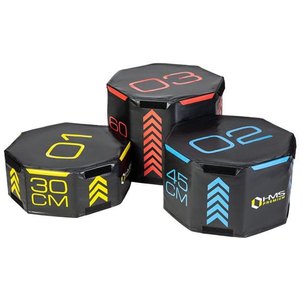 PYOBS01 OCTAGON SOFT PLYOMETRIC BOXES HMS PREMIUM SETTI