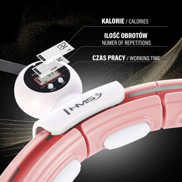 HHM15 HULA HOPPE ROSA MED MAGNET OCH VIKT + HMS COUNTER