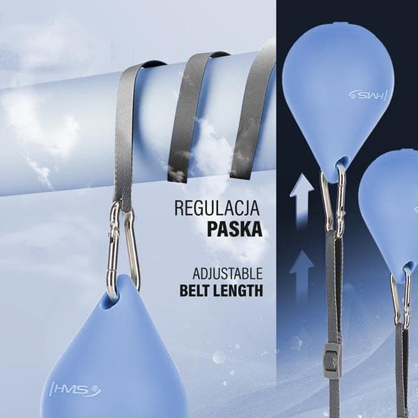 HHM15 HULA HUMLE BLÅ MED MAGNET OCH VIKT + HMS COUNTER
