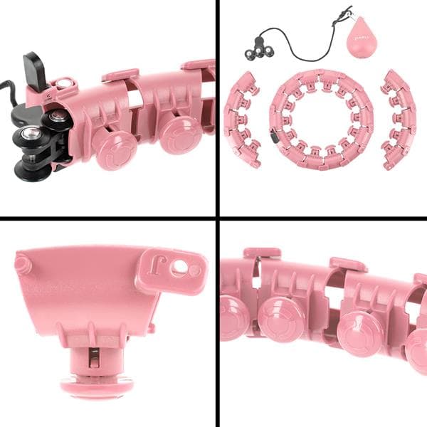 HHW01 HULA HOP PINK PULTILLA JA HMS-PAINOILLA