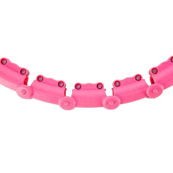 HULA HOP SET OHA02 PINK ULKOISTA JA PAINO YKSI FITNESS + VYÖ BR160