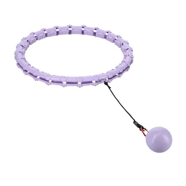 HULA HOP SETTI OHA02 VIOLETTI ULOTTEILLA JA PAINO ONE FITNESS + VYÖ BR160