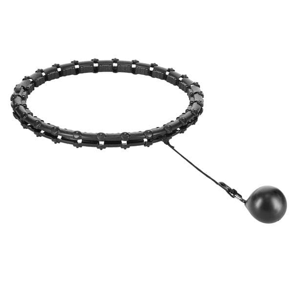 HULA HOPPSET HHW11 SVART MED UTSKRIFT OCH VIKT + BÄLTE BR163 SVART PLUS STORLEK HMS