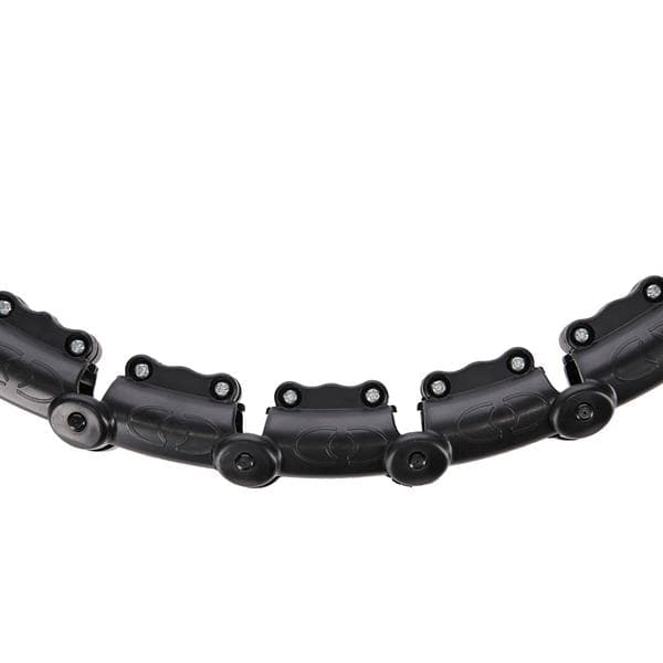 HULA HOPPSET HHW11 SVART MED UTSKRIFT OCH VIKT + BÄLTE BR163 SVART PLUS STORLEK HMS