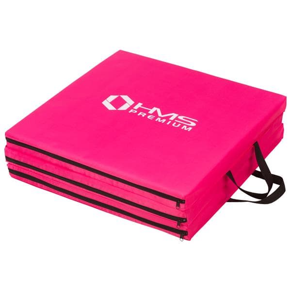 MGS02 PINK foldbar GYMNASTISK MADRAS 1800x600MM HMS PREMIUM