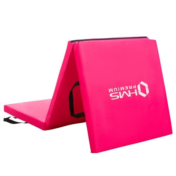 MGS02 PINK foldbar GYMNASTISK MADRAS 1800x600MM HMS PREMIUM