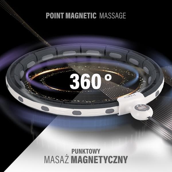 HHM15 HULA HOP SORT MED MAGNET OG VÆGT + HMS COUNTER