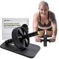 Miniatyrbild 8 av 11: Maghjul för magövningar CrossFit-rulle