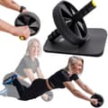 Miniatyrbild 1 av 11: Maghjul för magövningar CrossFit-rulle
