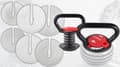 Miniatyrbild 10 av 11: KETTLEBELL-boll Gjutjärn Justerbar Hantel 3.5-18.1
